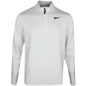 Nike Golf Victory Dri-Fit Thermafit Half Zip Pullover Top FZ7462-100 (White)